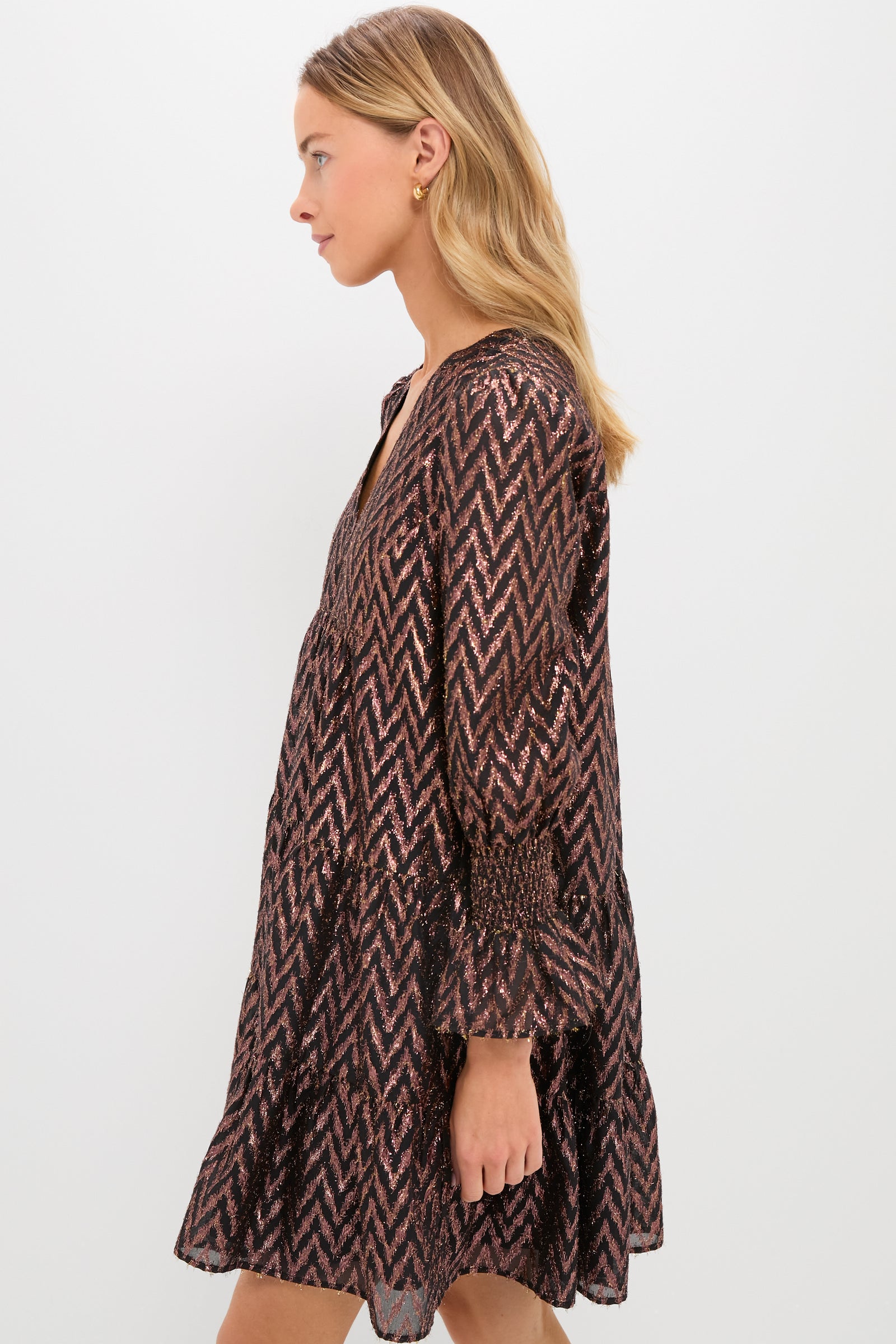 Metallic Ikat Kenzo Dress