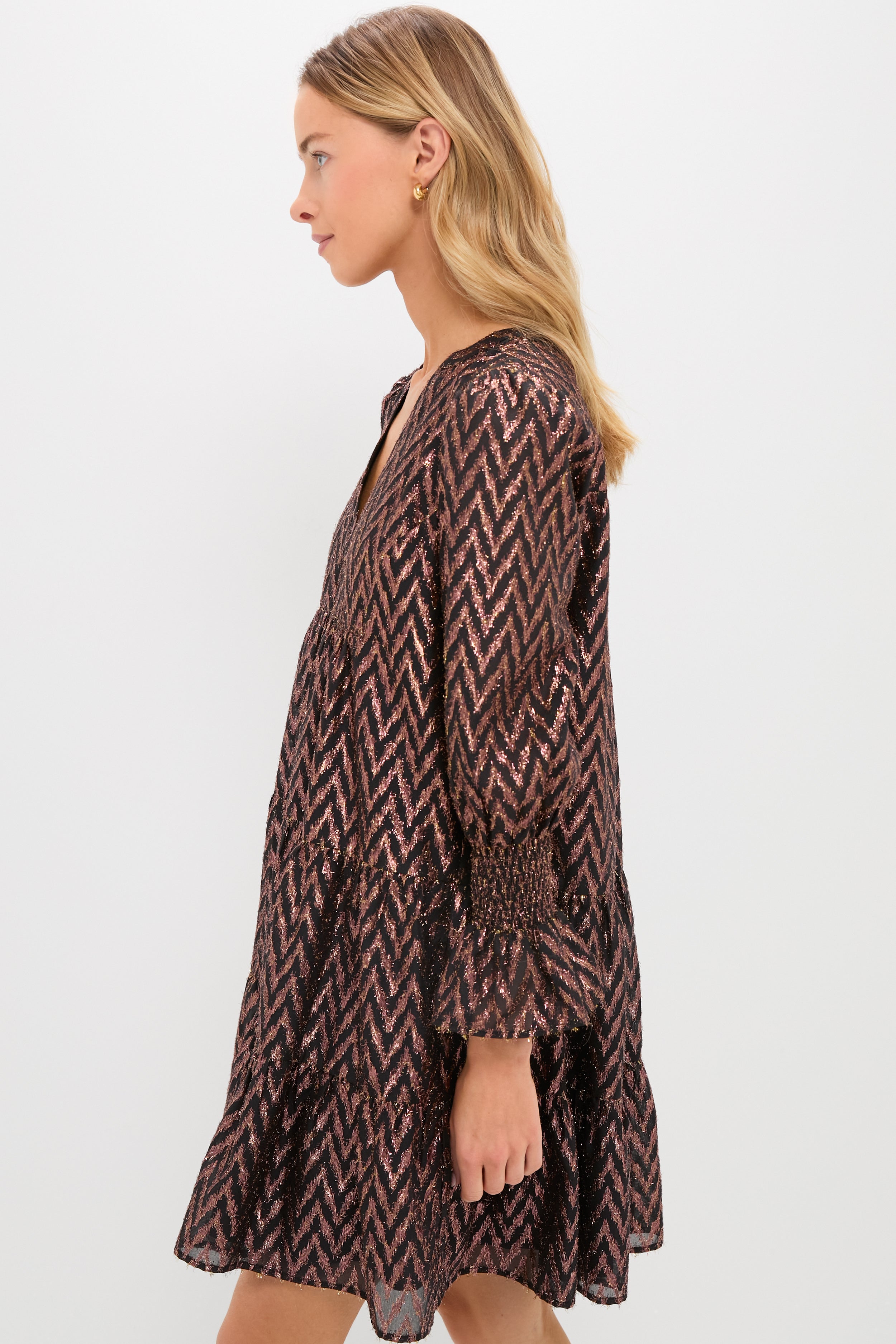 Metallic Ikat Kenzo Dress