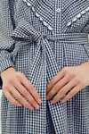 Navy Gingham Jolene Dress