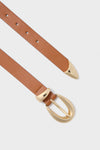 Tan and Gold Marisa Belt
