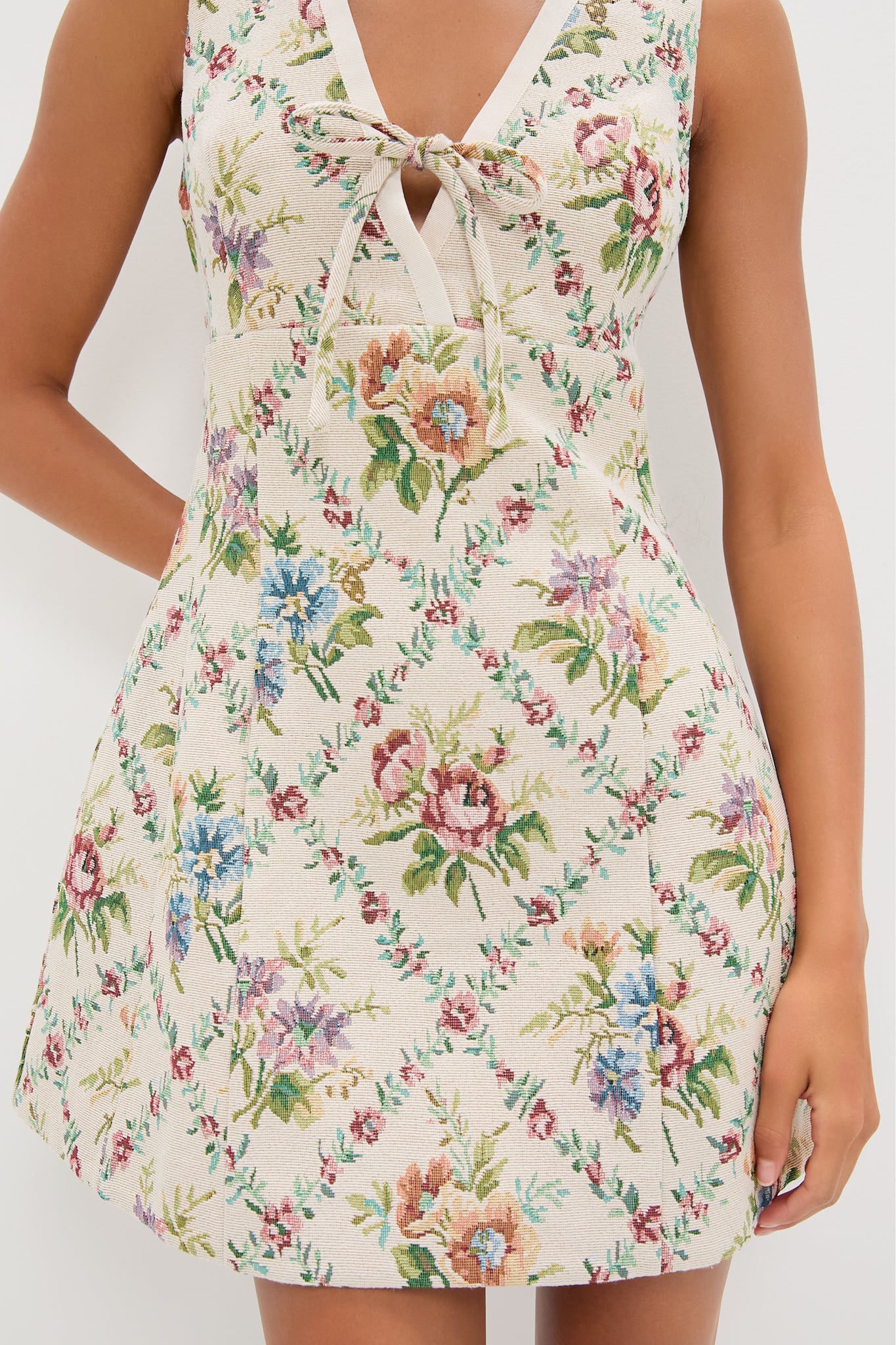 Tapestry Trellis Daria Mini Dress | Hill House Home Tapestry Trellis Daria Mini Dress | Hill House Home