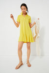 Yellow Pique May Polo Dress