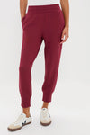 New Maroon The Slim Cuff Pant 25