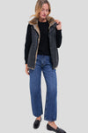 Emilia Wax Fur Reversible Vest