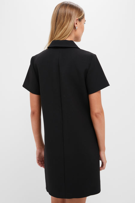 Black Crepe Helen Dress