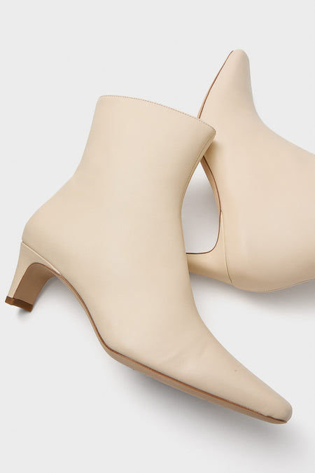 Cream Wally Ankle Boot