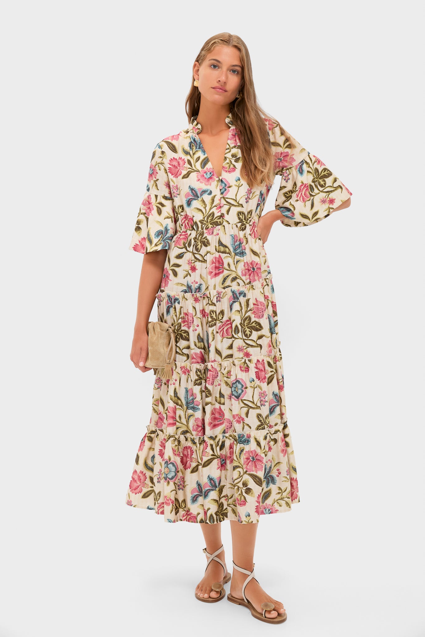 Dianthus Floral Jenna Dress