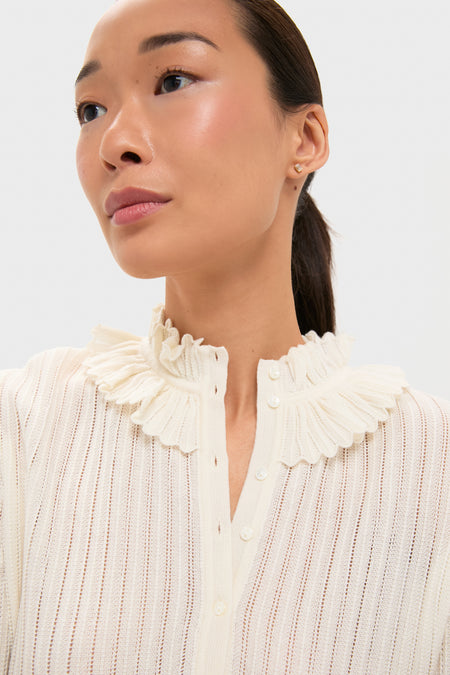 Natural Longchamp Top