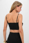 Black Rosie Strapless Top