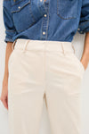 Cream Wide Wale Corduroy Hunter Pants