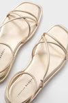 Champagne Nappa Noor Sandals