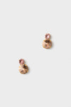 Rose Quartz Myrla Earrings