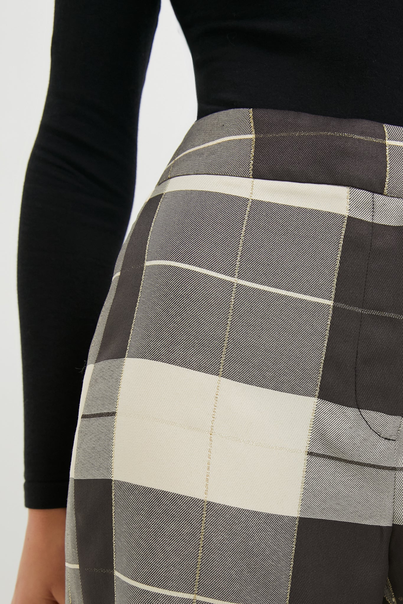 Champagne Problems Plaid Erin Pants