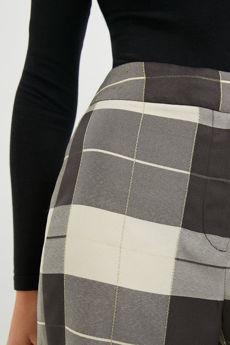 Champagne Problems Plaid Erin Pants