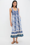 Bondi Blues Cotton Voile Mallie Dress