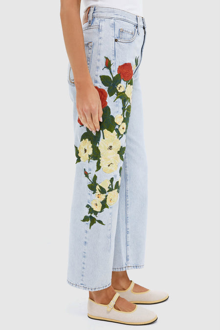 Multicolor The Barrel Jean