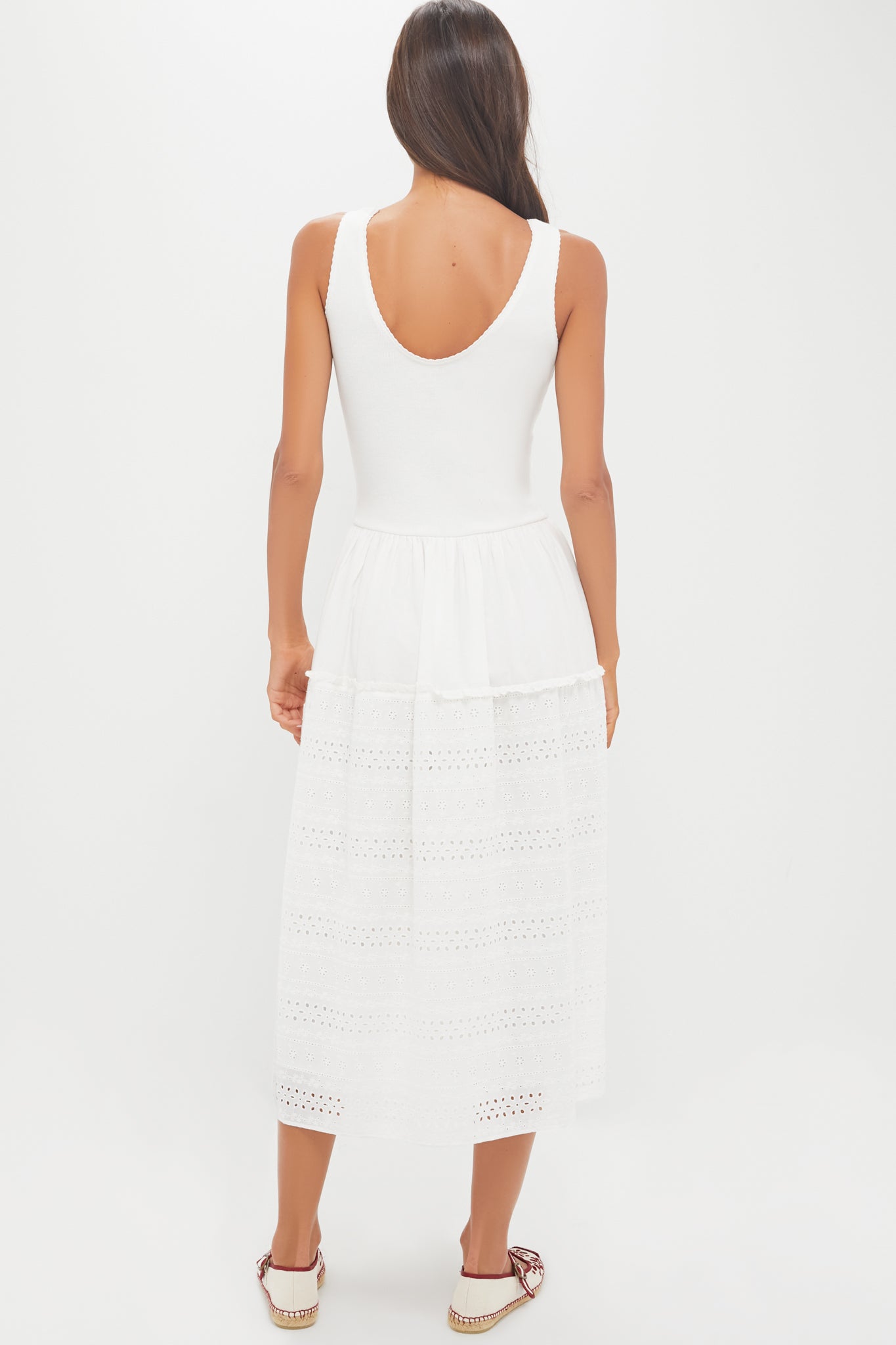 White Casey Midi Dress