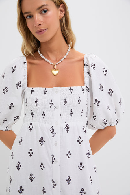 Exclusive Daughters Blackberry Wine Santiago 3 Maxi Dress