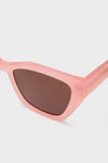 Peach Polarized Evie Sunglasses