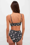 Midnight Bloom Zahara Bra Cup Bikini Top