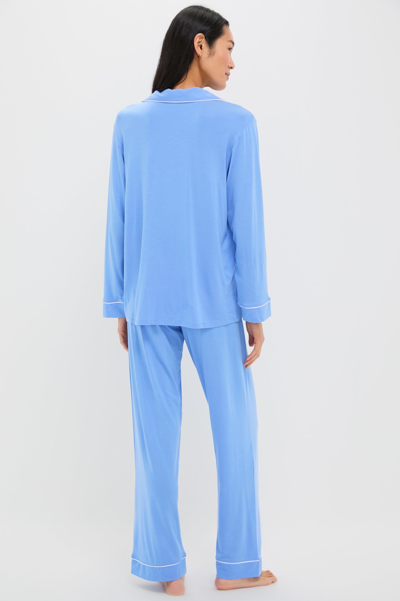 Cornflower Gisele Long PJ Set