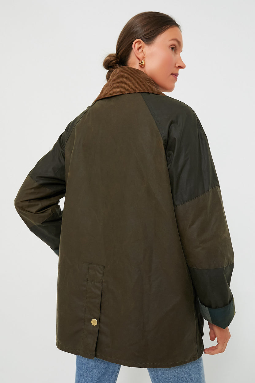 Archie Wax Jacket - Olive