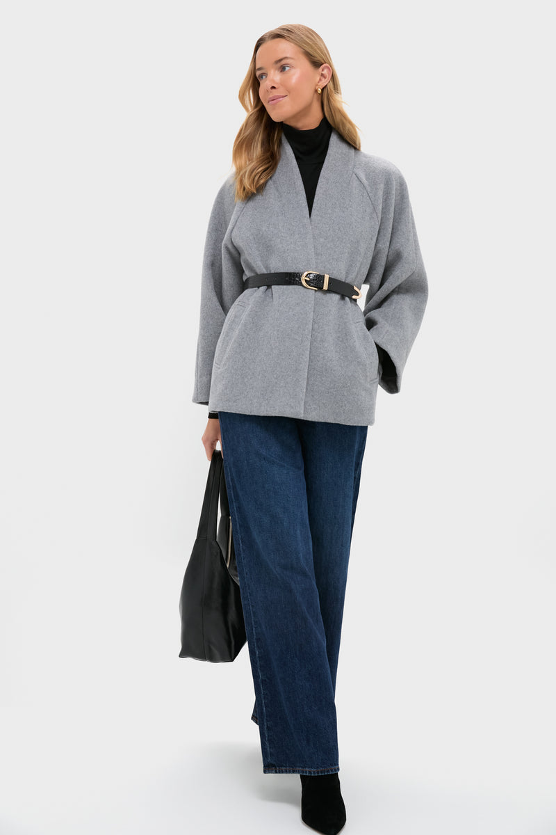 Gray Odelie Cape