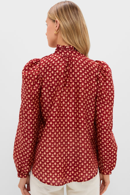 Red Mahogany Annabel Bhutti Shirt