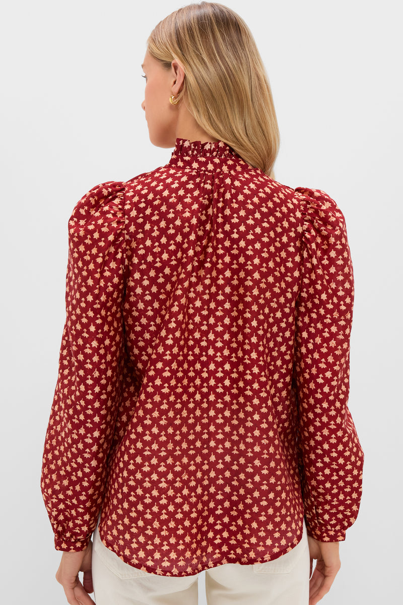 Red Mahogany Annabel Bhutti Shirt