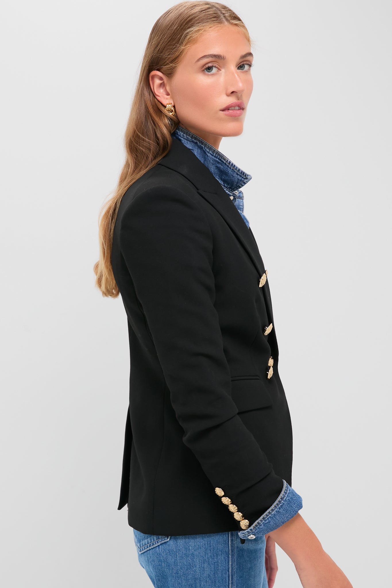 Black Miller Dickey Jacket