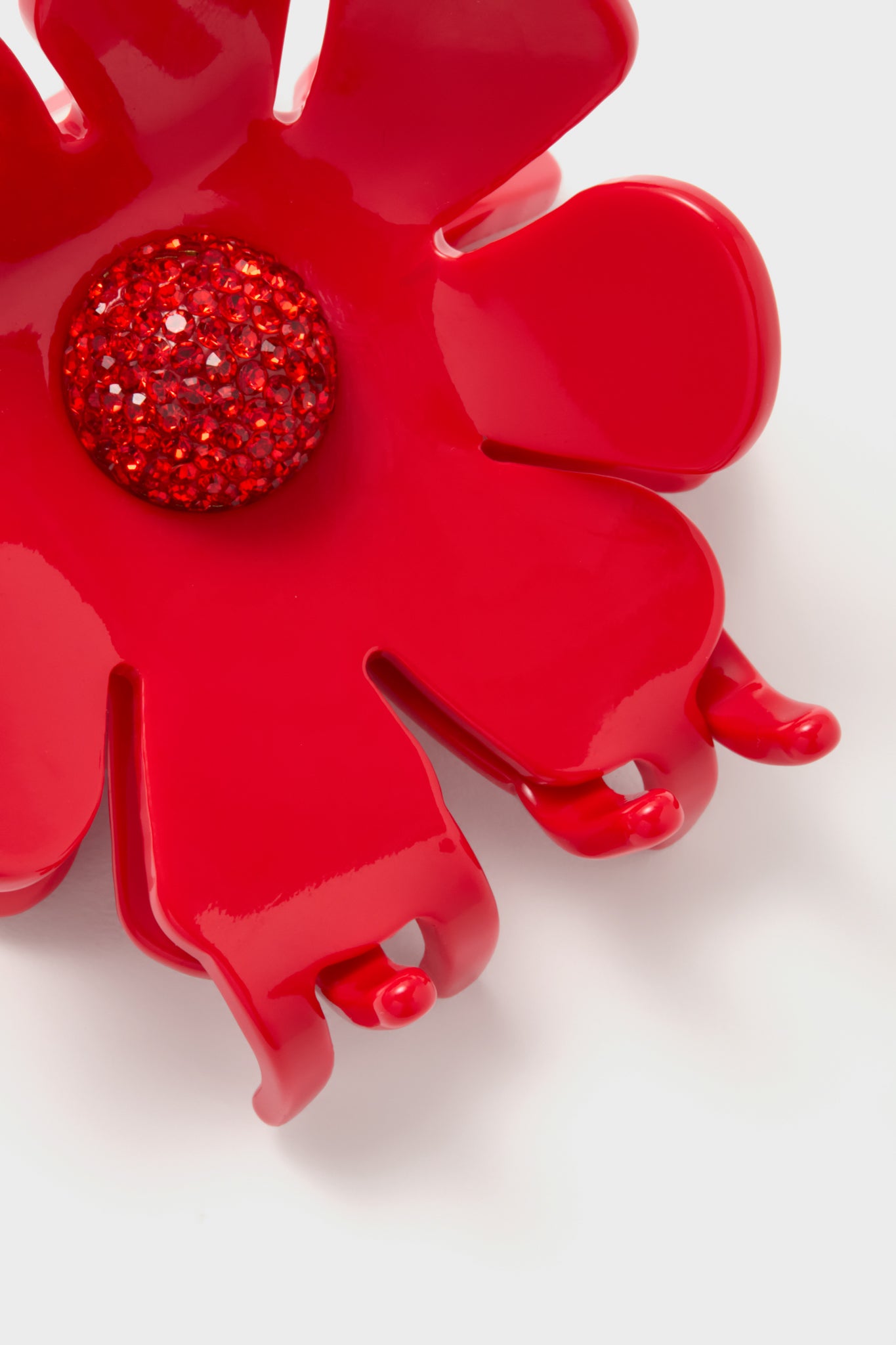 Fire Daisy Claw Clip