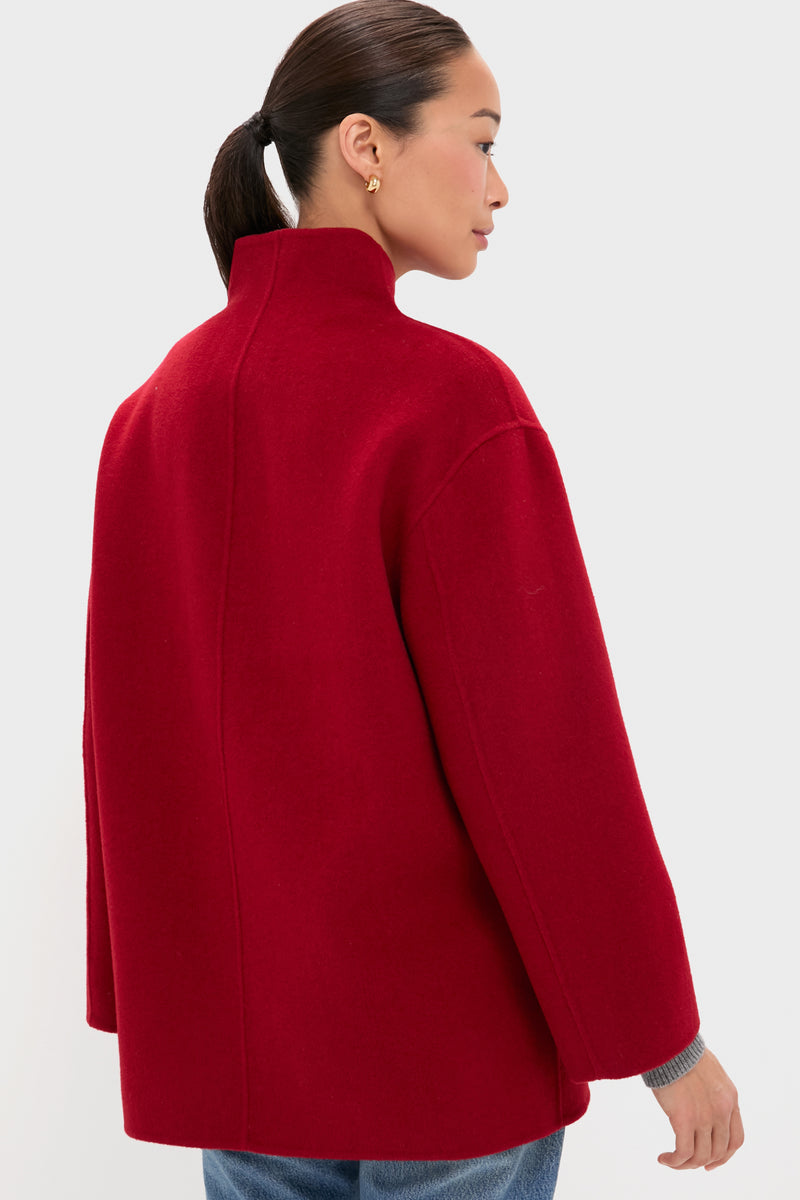 Red Sophia Coat