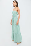 Tennis Green Striped Jodie Dress