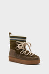 Khaki Cosmos Fleece Boots