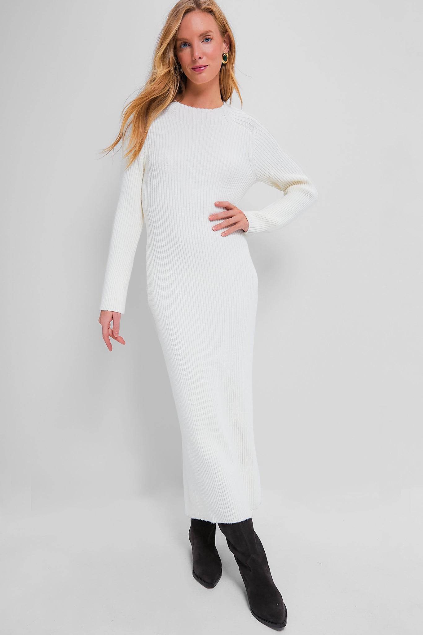 Sea Salt Kass Mock Neck Midi Dress | Z SUPPLY