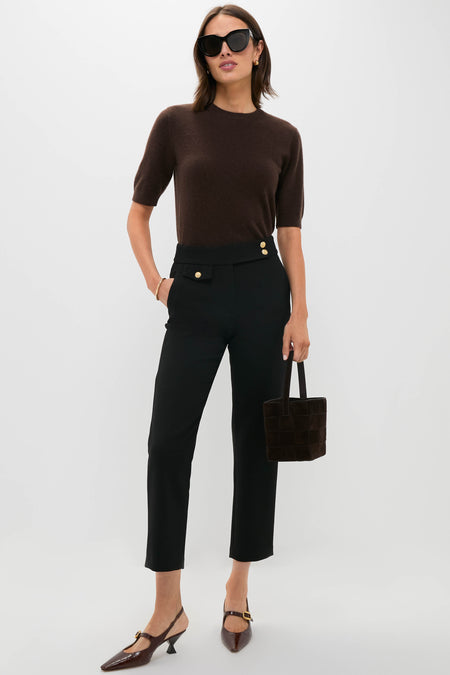 Dark Brown Natalia Sling Back Heels