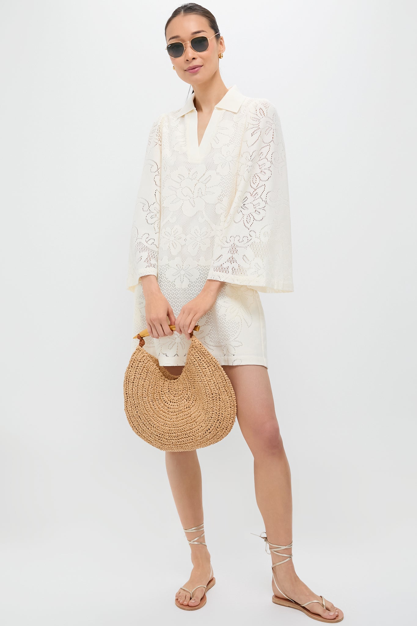 Ivory Lace Courtney Dress