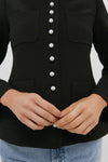 Black Suzette Sportswear Jacket