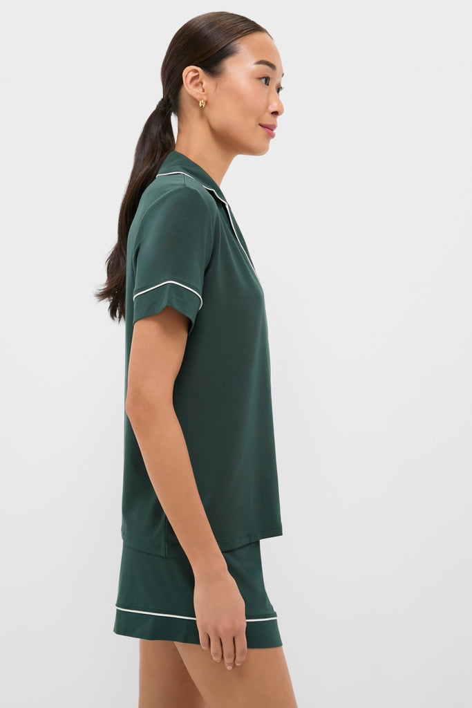 Pine and Ivory Gisele Relaxed Short PJ Set