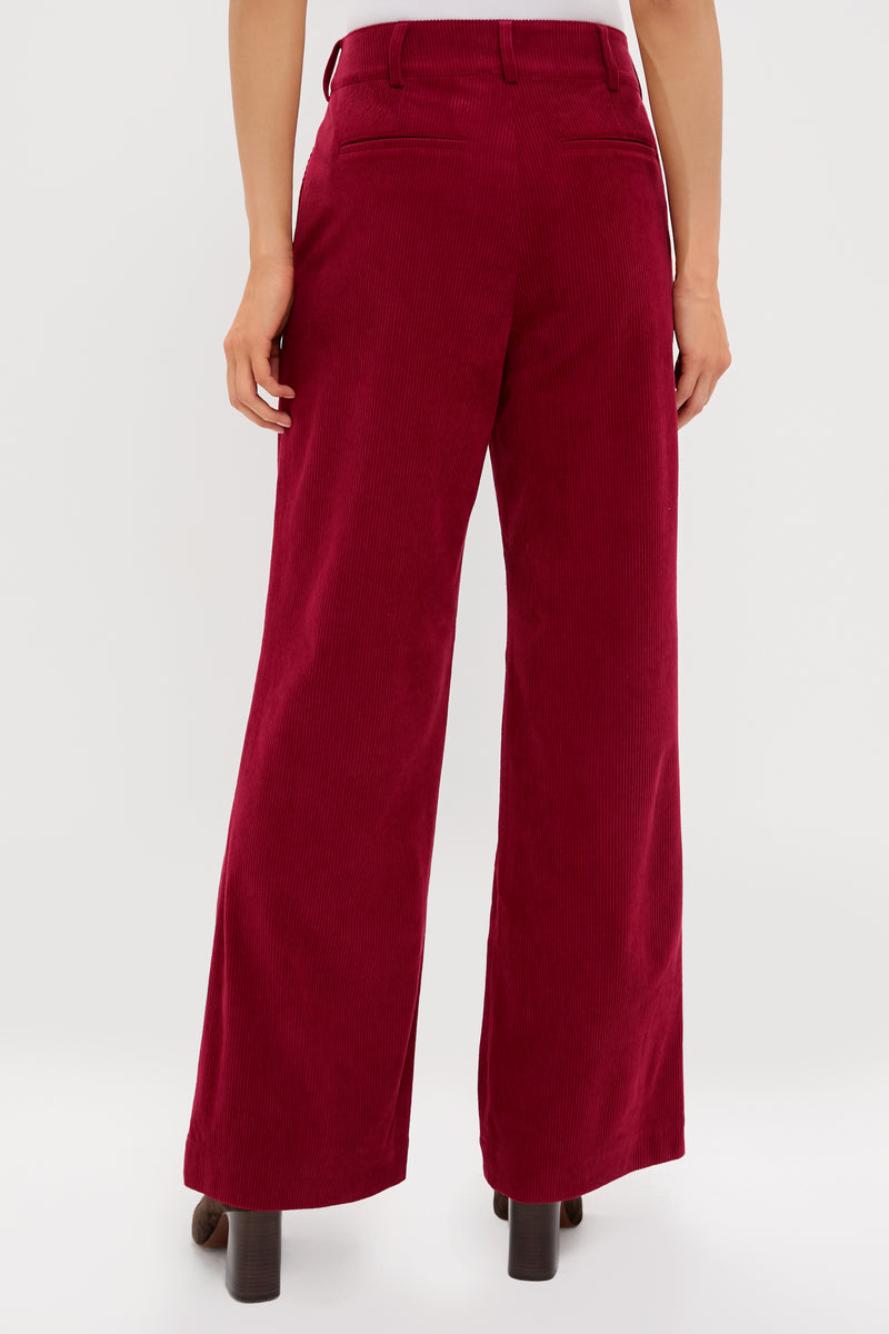 Winery Wide Wale Corduroy Hunter Pants