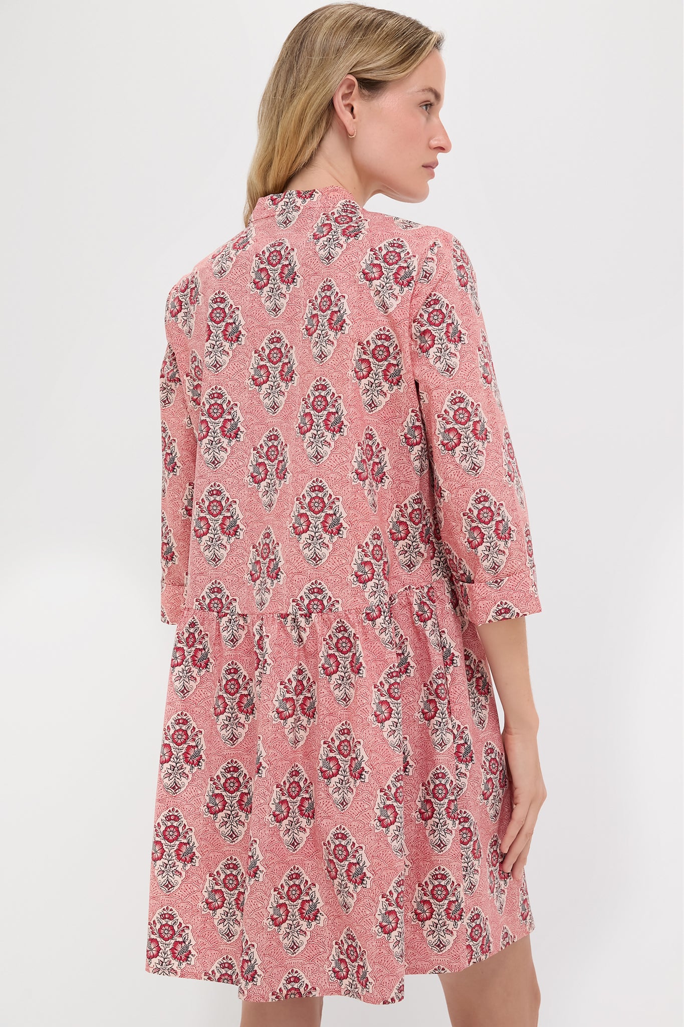 Scarlet Sonata Royal Shirt Dress