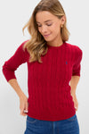 Sweet Tomato Julianna Crewneck Sweater