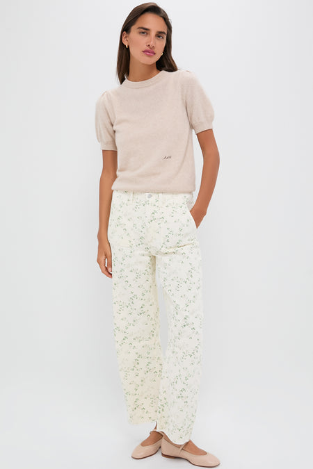 Lemon Floral Utility Soft Barrel