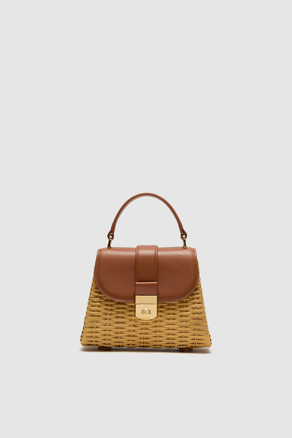 Hazelwood Small Wicker Avenue Bag