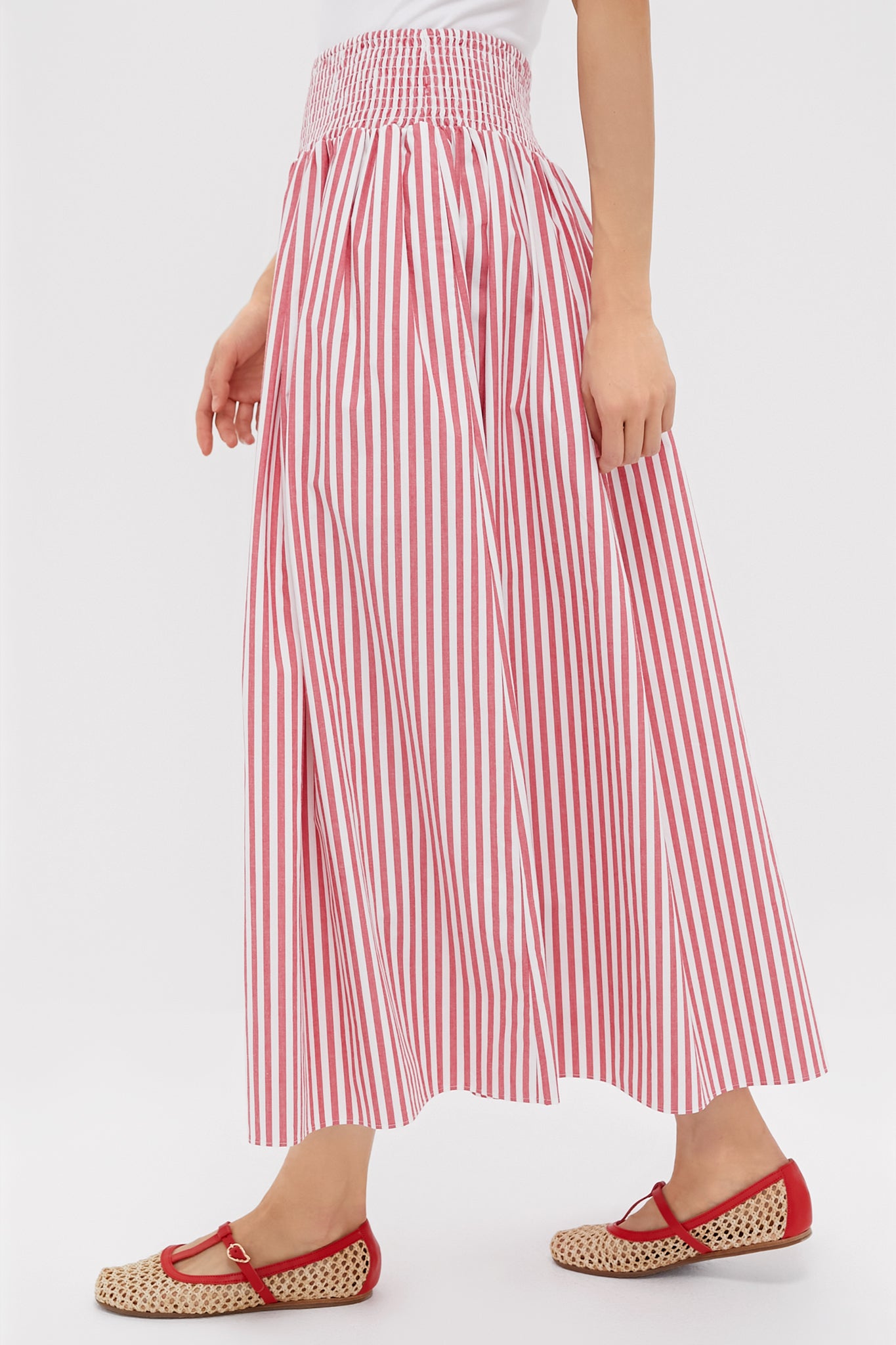 Lipstick Red Noreen Skirt