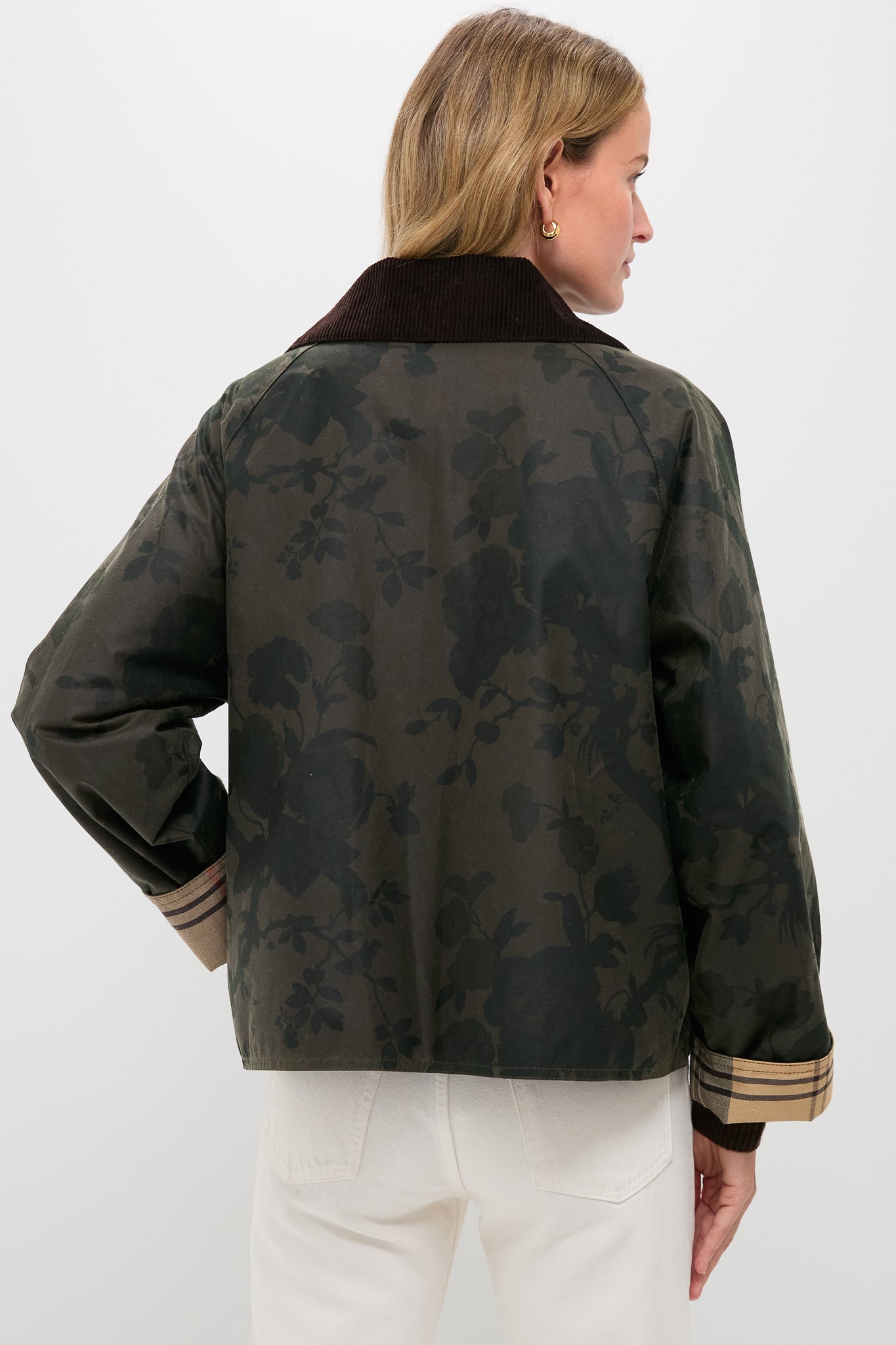 Archive Olive Barbour x Tuckernuck Beverly Wax Jacket | Barbour x