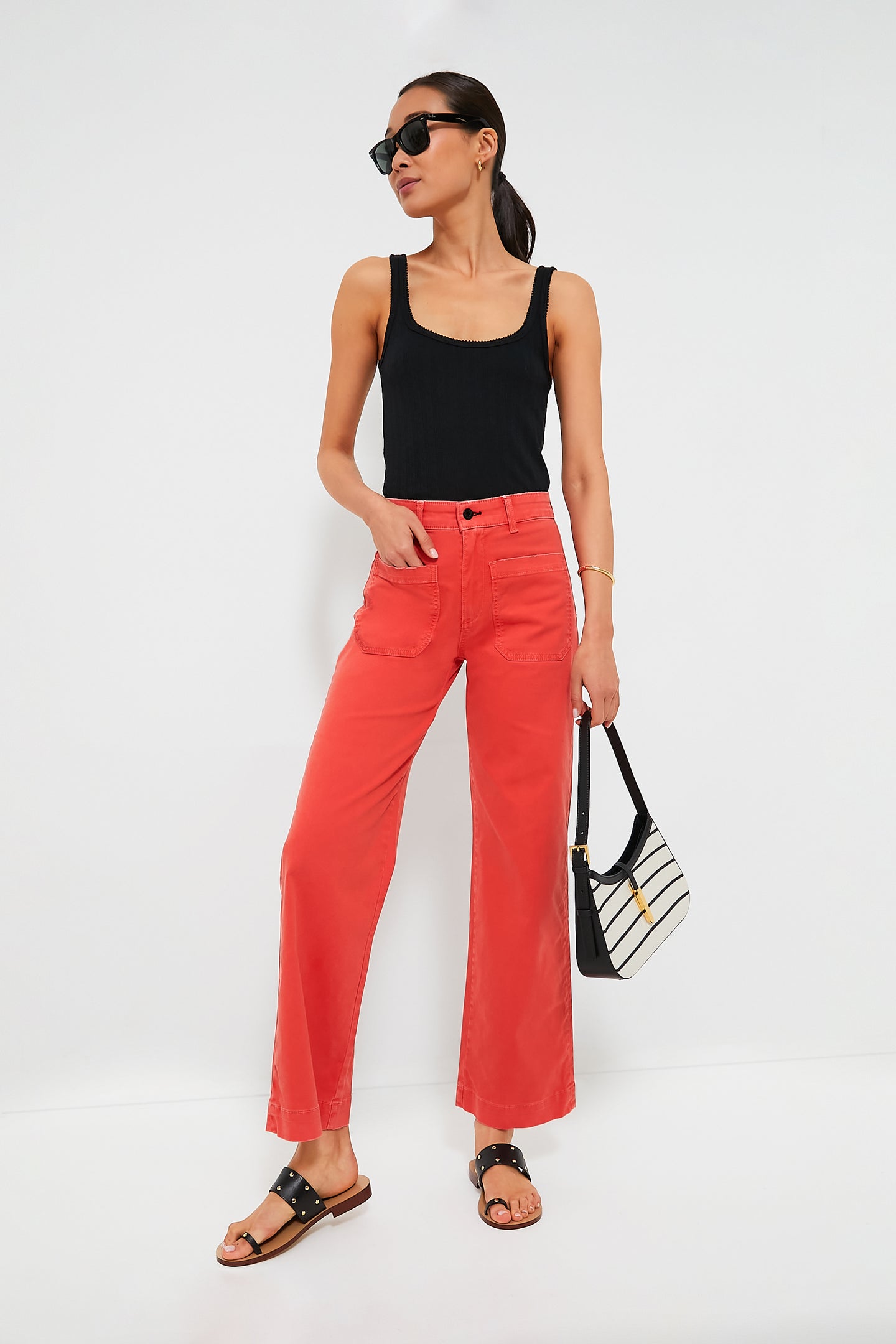 Anchor Red Sailor Pant