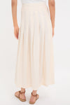 Arctic Wolf Atelier Pleated Maxi Skirt