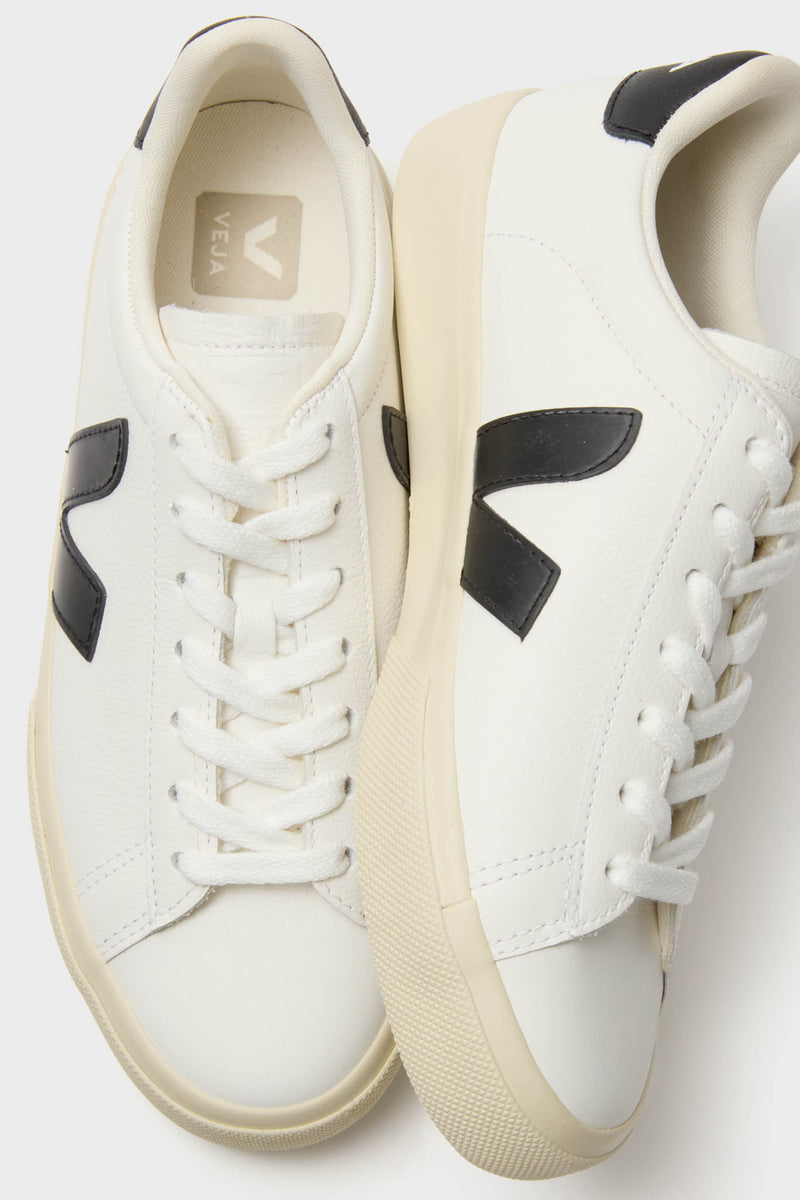 Extra White Black Campo Sneakers