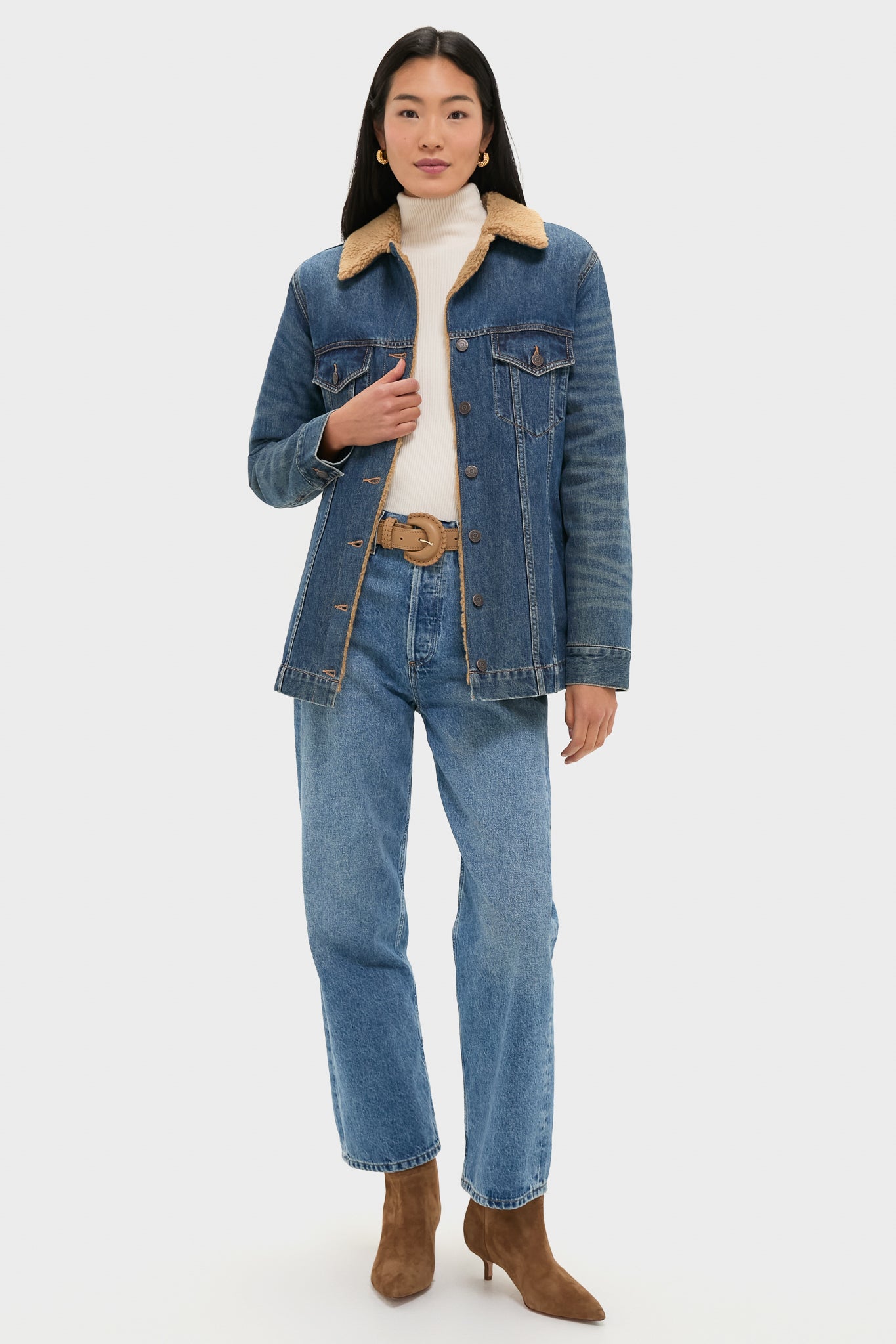 City Lights Donna Jacket with Sherpa Lining | Veronica Beard